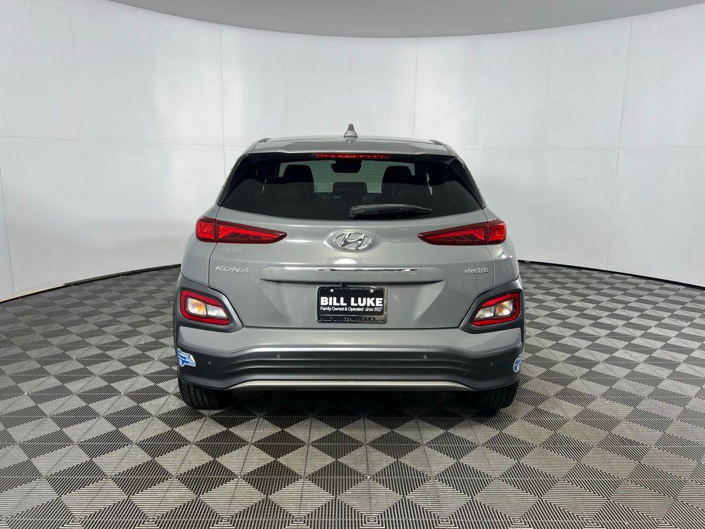 used 2021 Hyundai Kona EV car, priced at $15,473