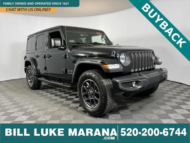 used 2021 Jeep Wrangler Unlimited car, priced at $33,975