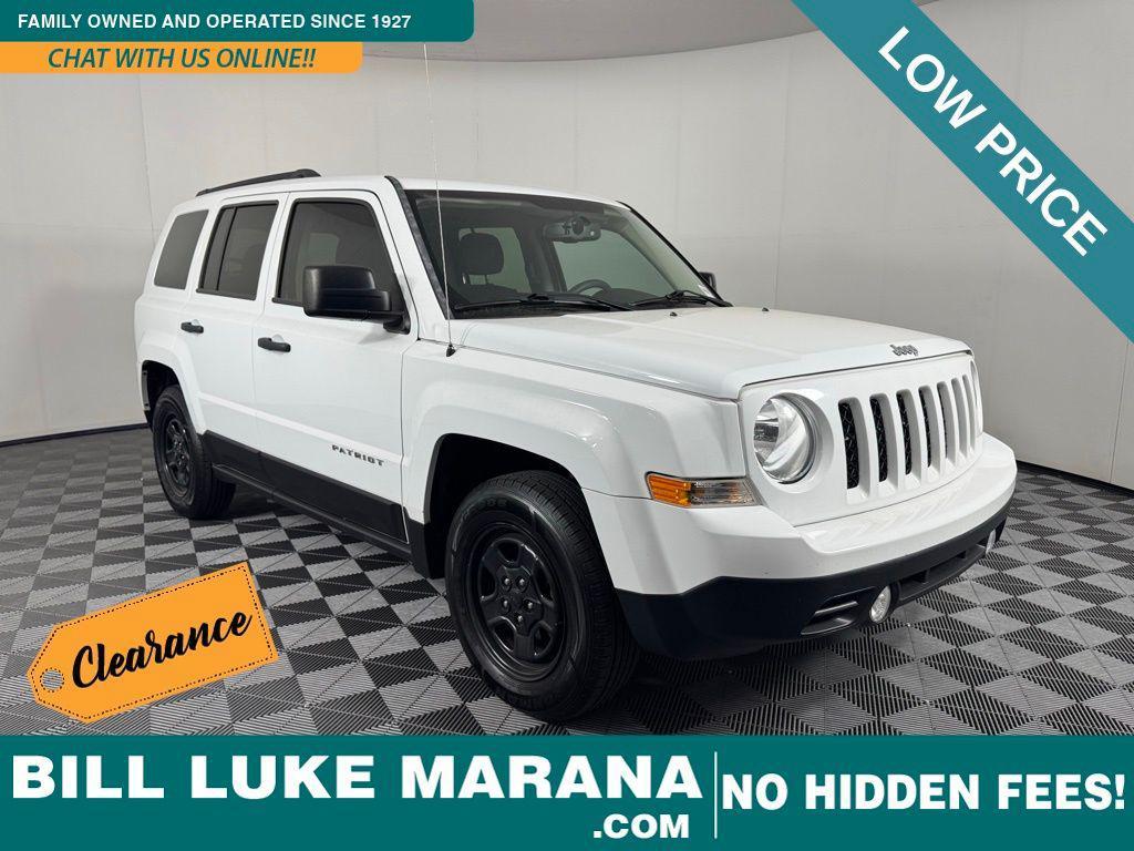 used 2016 Jeep Patriot car, priced at $8,995