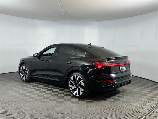 used 2024 Audi Q8 e-tron car, priced at $45,575