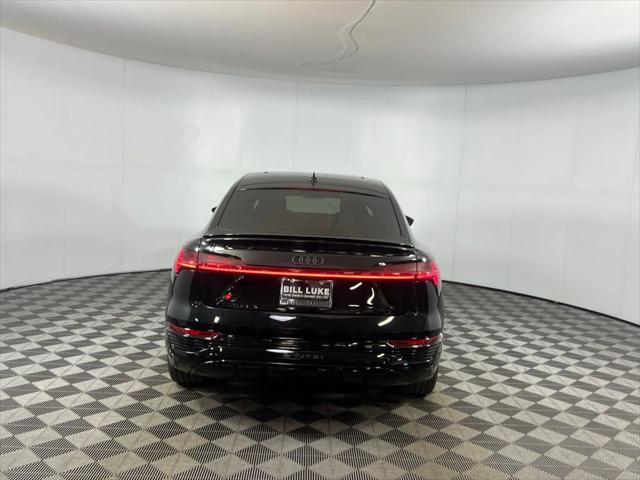 used 2024 Audi Q8 e-tron car, priced at $45,575