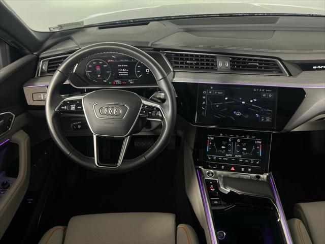 used 2024 Audi Q8 e-tron car, priced at $45,575