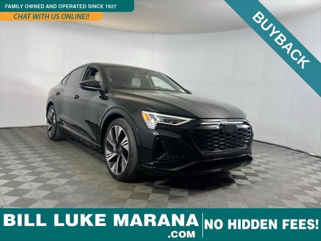 used 2024 Audi Q8 e-tron car, priced at $45,575