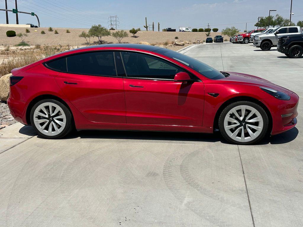 used 2022 Tesla Model 3 car, priced at $24,173