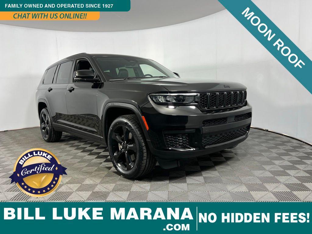 used 2021 Jeep Grand Cherokee L car, priced at $28,573