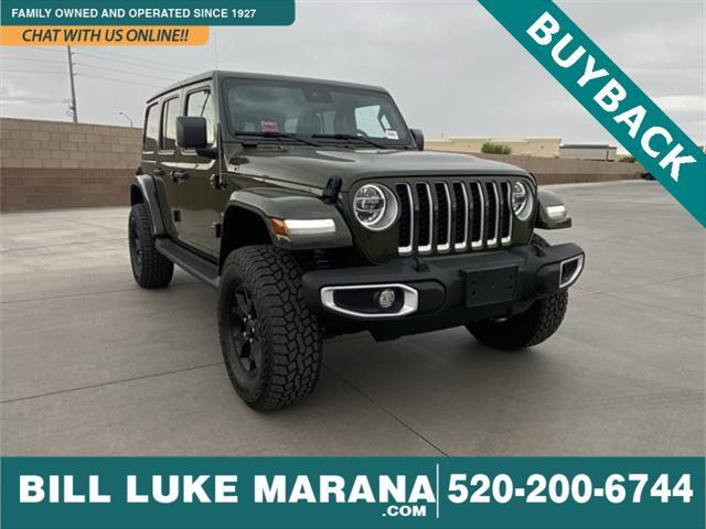 used 2021 Jeep Wrangler Unlimited car, priced at $33,975