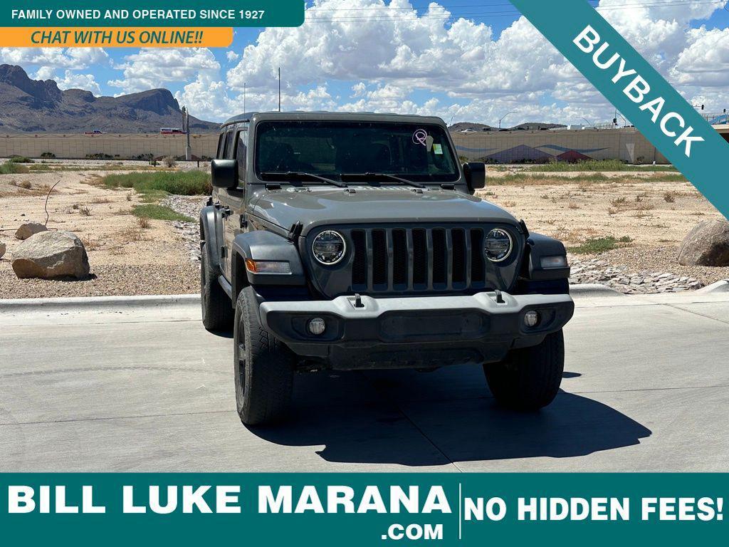 used 2020 Jeep Wrangler Unlimited car, priced at $27,975