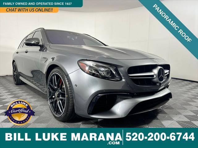 used 2020 Mercedes-Benz AMG E 63 car, priced at $82,573