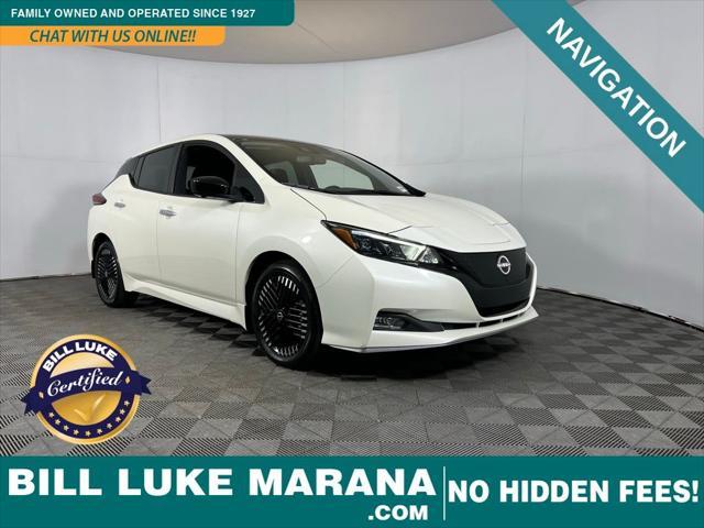 used 2024 Nissan Leaf car, priced at $19,973