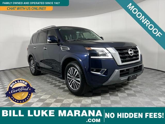 used 2024 Nissan Armada car, priced at $46,573