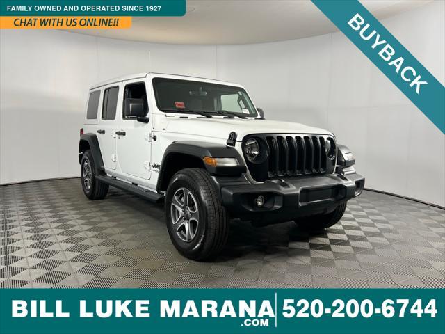 used 2022 Jeep Wrangler Unlimited car, priced at $29,975