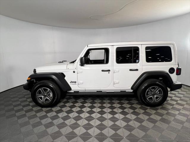 used 2022 Jeep Wrangler Unlimited car, priced at $29,975