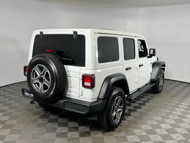 used 2022 Jeep Wrangler Unlimited car, priced at $29,975