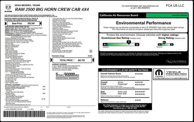 used 2024 Ram 2500 car, priced at $41,973