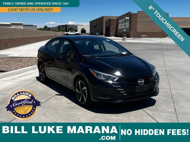 used 2024 Nissan Versa car, priced at $17,573