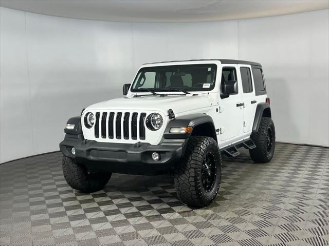 used 2021 Jeep Wrangler Unlimited car, priced at $31,973