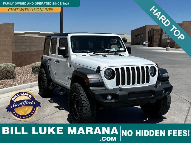 used 2021 Jeep Wrangler Unlimited car, priced at $31,973