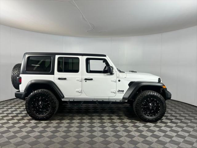 used 2021 Jeep Wrangler Unlimited car, priced at $31,973