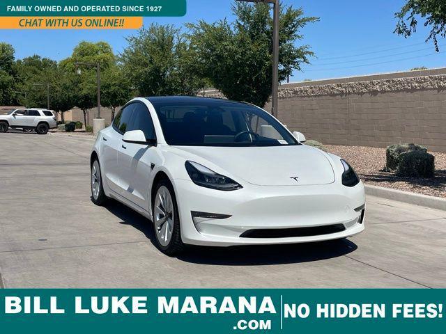 used 2021 Tesla Model 3 car, priced at $25,973
