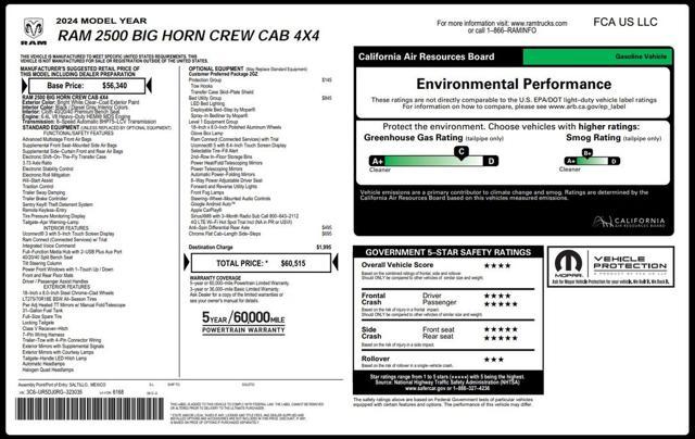 used 2024 Ram 2500 car, priced at $43,273