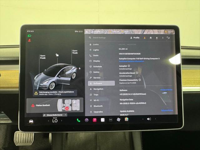 used 2021 Tesla Model 3 car, priced at $23,573