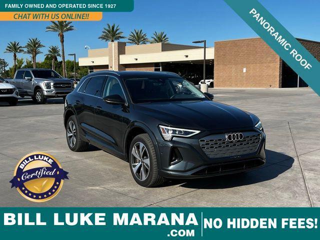 used 2024 Audi Q8 e-tron car, priced at $43,973