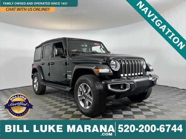used 2022 Jeep Wrangler Unlimited car, priced at $35,773