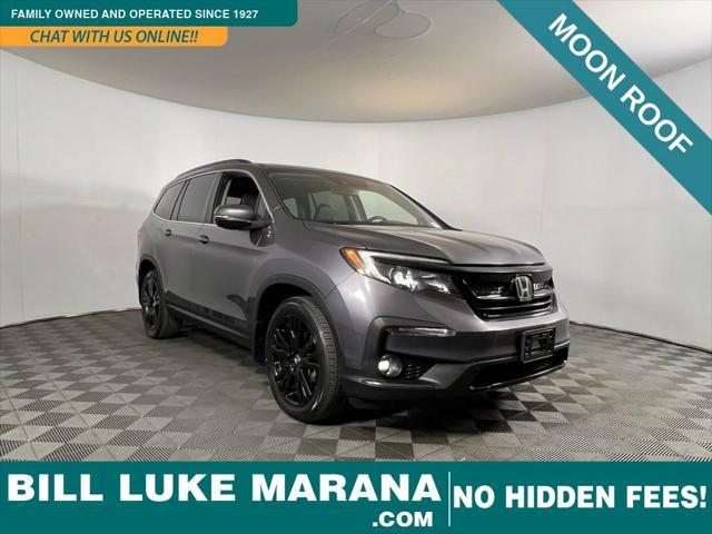 used 2021 Honda Pilot car, priced at $25,973