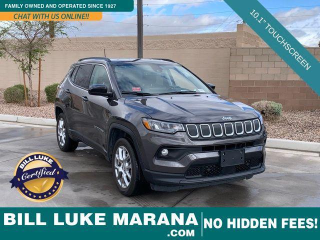 used 2022 Jeep Compass car, priced at $23,973