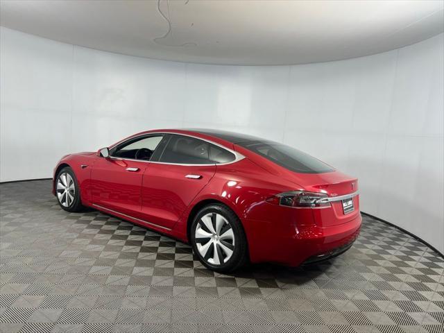 used 2021 Tesla Model S car, priced at $33,675