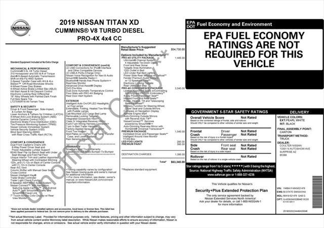 used 2019 Nissan Titan XD car, priced at $33,973