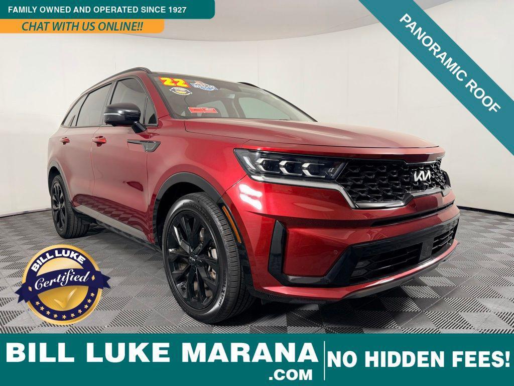 used 2022 Kia Sorento car, priced at $25,273