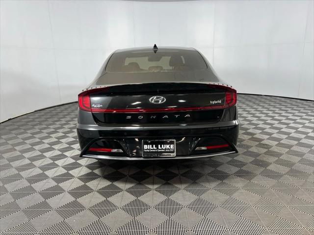 used 2022 Hyundai Sonata Hybrid car, priced at $28,573