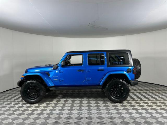 used 2022 Jeep Wrangler Unlimited 4xe car, priced at $33,573