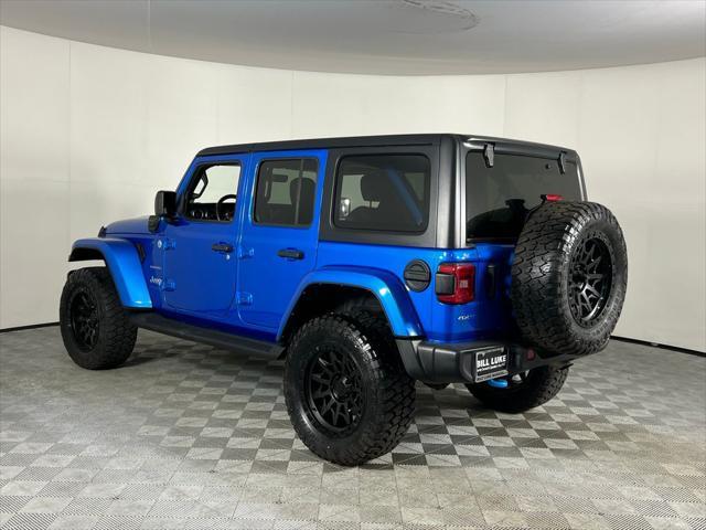 used 2022 Jeep Wrangler Unlimited 4xe car, priced at $33,573