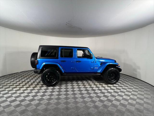 used 2022 Jeep Wrangler Unlimited 4xe car, priced at $33,573