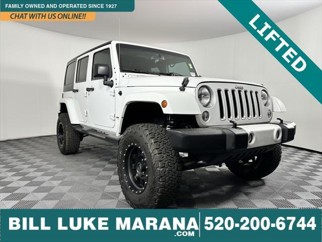 used 2016 Jeep Wrangler Unlimited car, priced at $21,495