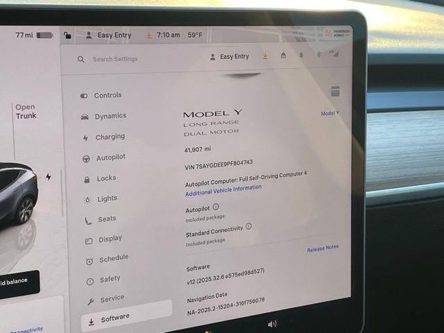 used 2023 Tesla Model Y car, priced at $30,973