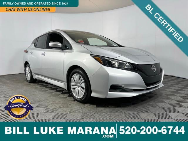 used 2023 Nissan Leaf car, priced at $17,973