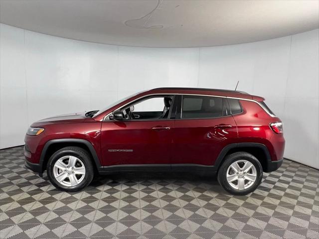 used 2022 Jeep Compass car, priced at $21,673