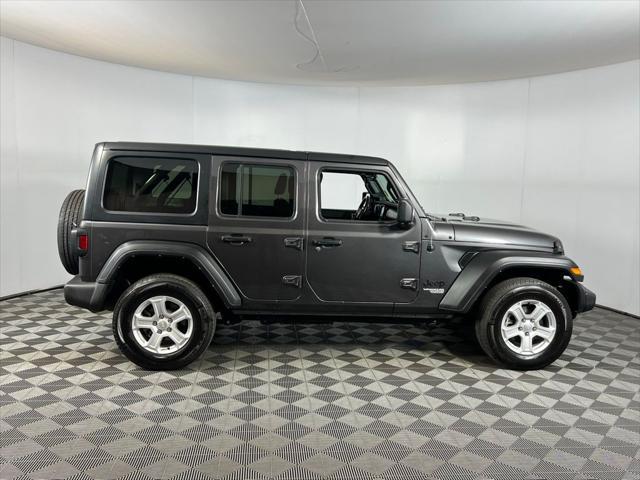used 2021 Jeep Wrangler Unlimited car, priced at $29,173