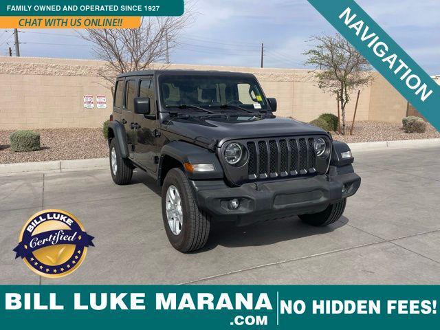 used 2021 Jeep Wrangler Unlimited car, priced at $31,973