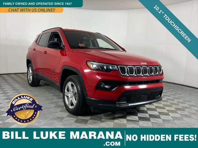 used 2023 Jeep Compass car, priced at $23,673