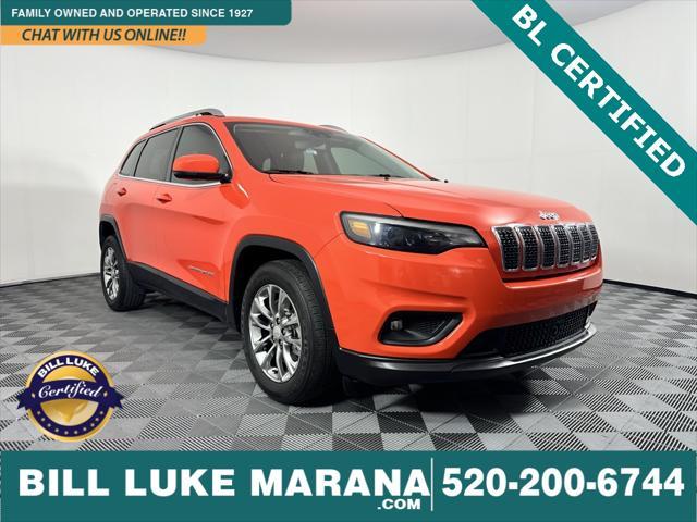 used 2021 Jeep Cherokee car, priced at $20,673