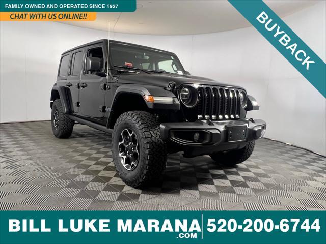 used 2021 Jeep Wrangler Unlimited car, priced at $31,575