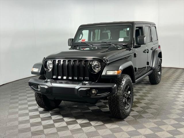 used 2021 Jeep Wrangler Unlimited car, priced at $25,075