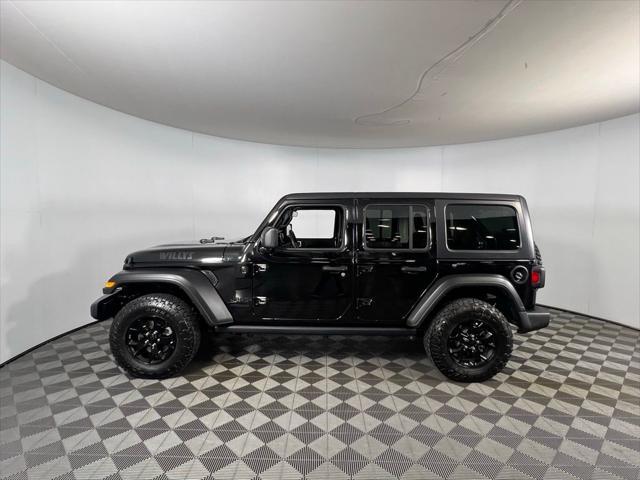 used 2021 Jeep Wrangler Unlimited car, priced at $25,075