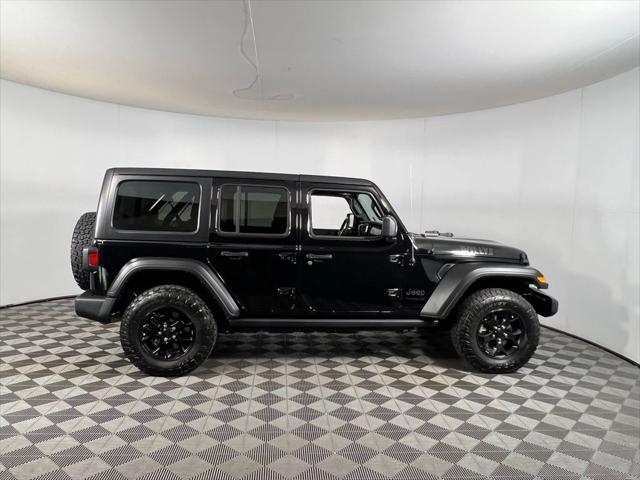 used 2021 Jeep Wrangler Unlimited car, priced at $25,075