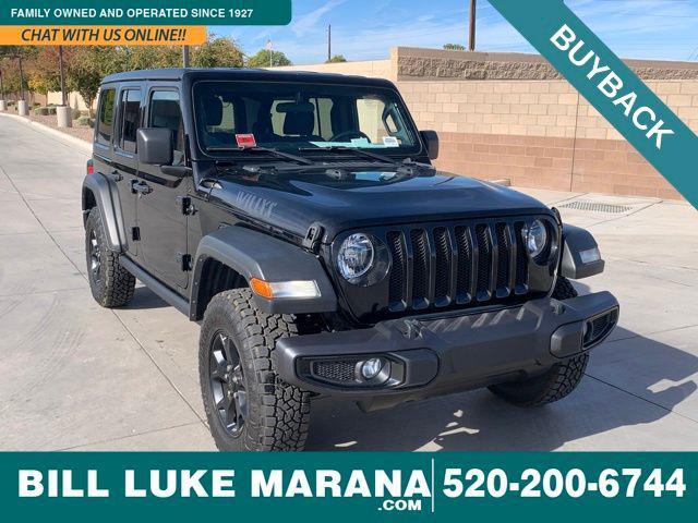 used 2021 Jeep Wrangler Unlimited car, priced at $29,575