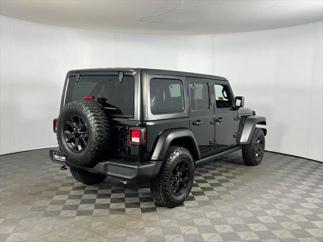 used 2021 Jeep Wrangler Unlimited car, priced at $25,075